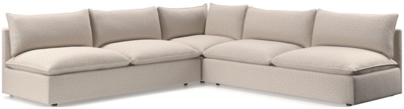 Lotus Deep Modular 3-Piece Corner Sectional Sofa - image 0 of 8