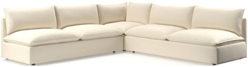 Lotus Deep Modular 3-Piece Corner Sectional Sofa - image 0 of 8