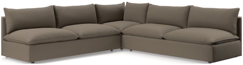 Lotus Deep Modular 3-Piece Corner Sectional Sofa - image 0 of 8