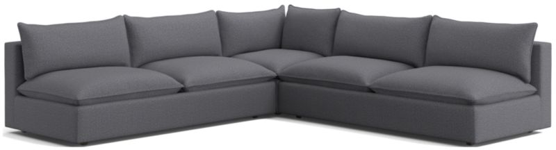 Lotus Deep Modular 3-Piece Corner Sectional Sofa - image 0 of 9