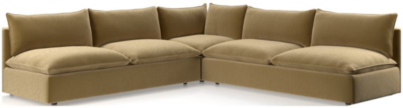 Lotus Deep Modular 3-Piece Corner Sectional Sofa - image 0 of 8