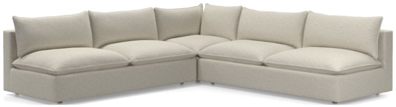 Lotus Deep Modular 3-Piece Corner Sectional Sofa - image 0 of 8