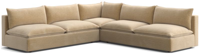 Lotus Deep Modular 3-Piece Corner Sectional Sofa - image 0 of 9