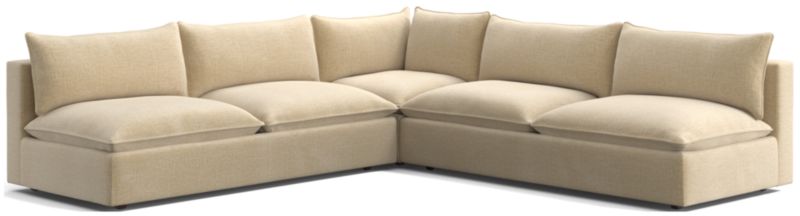 Lotus Deep Modular 3-Piece Corner Sectional Sofa - image 0 of 8