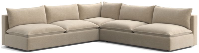 Lotus Deep Modular 3-Piece Corner Sectional Sofa - image 0 of 8