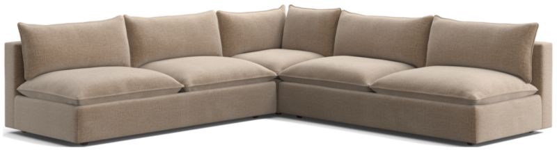 Lotus Deep Modular 3-Piece Corner Sectional Sofa - image 0 of 8