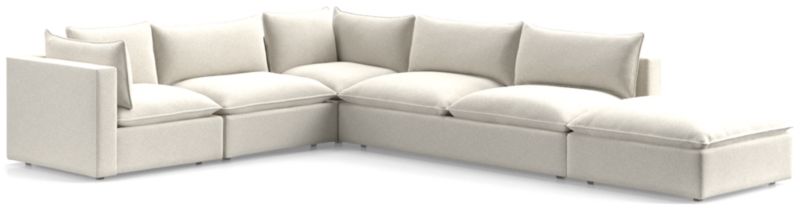 Lotus Deep Modular 5-Piece Low Sectional - image 0 of 9