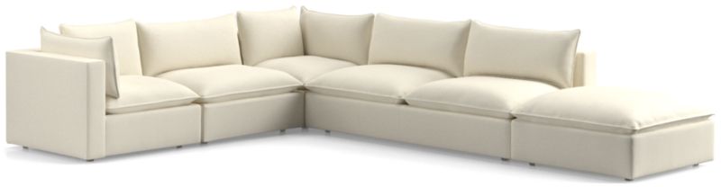 Lotus Deep Modular 5-Piece Low Sectional - image 0 of 9