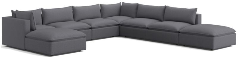 Lotus Deep Modular 7-Piece Sectional Sofa - image 0 of 11