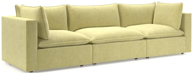 Lotus Deep Modular 3-Piece Sectional Sofa - image 0 of 8