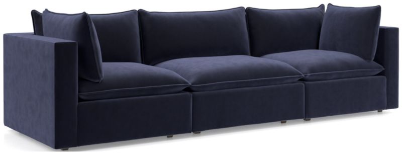 Lotus Deep Modular 3-Piece Sectional Sofa - image 0 of 11