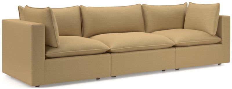 Lotus Deep Modular 3-Piece Sectional Sofa - image 0 of 8