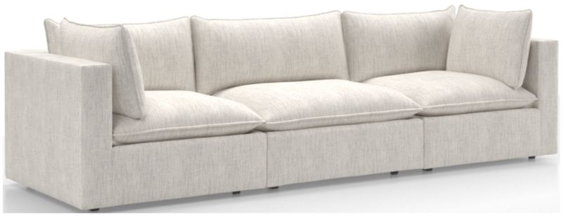 Lotus Deep Modular 3-Piece Sectional Sofa - image 0 of 8