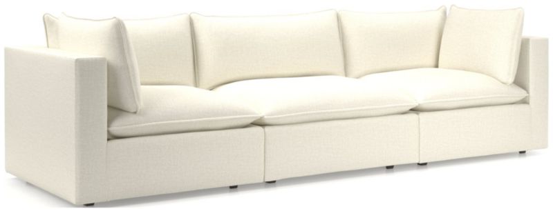 Lotus Deep Modular 3-Piece Sectional Sofa - image 0 of 8