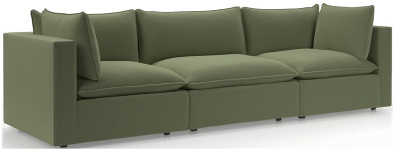 Lotus Deep Modular 3-Piece Sectional Sofa - image 0 of 8