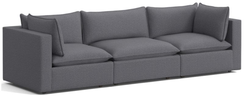 Lotus Deep Modular 3-Piece Sectional Sofa - image 0 of 11