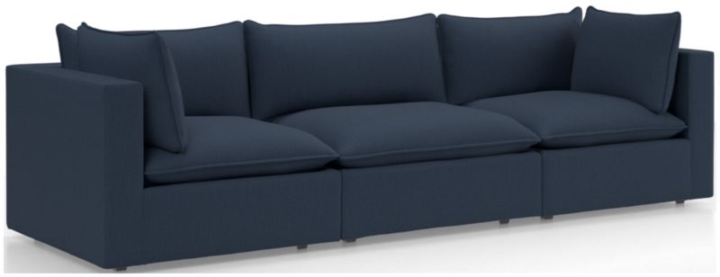 Lotus Deep Modular 3-Piece Sectional Sofa - image 0 of 8