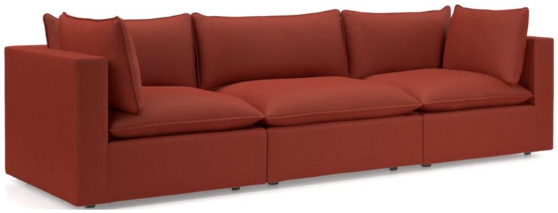 Lotus Deep Modular 3-Piece Sectional Sofa - image 0 of 8