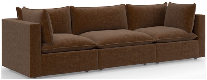 Lotus Deep Modular 3-Piece Sectional Sofa - image 0 of 8