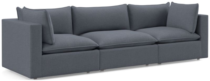 Lotus Deep Modular 3-Piece Sectional Sofa - image 0 of 8