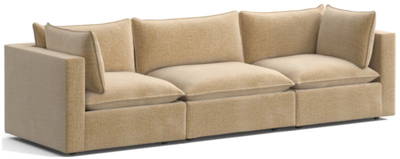 Lotus Deep Modular 3-Piece Sectional Sofa - image 0 of 9