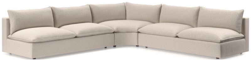 Lotus Deep 3-Piece Wedge Sectional Sofa - image 0 of 10