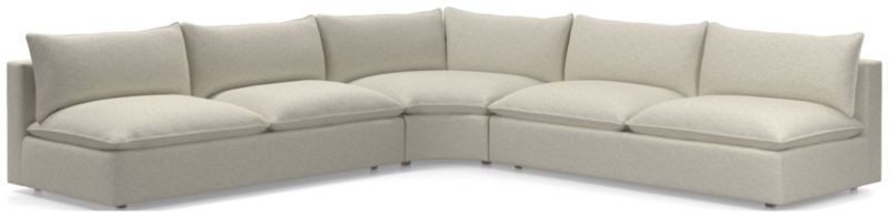 Lotus Deep 3-Piece Wedge Sectional Sofa - image 0 of 10