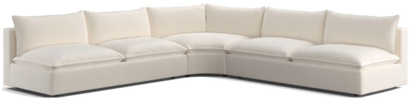 Lotus Deep 3-Piece Wedge Sectional Sofa - image 0 of 10