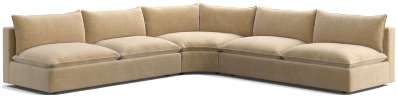 Lotus Deep 3-Piece Wedge Sectional Sofa - image 0 of 10