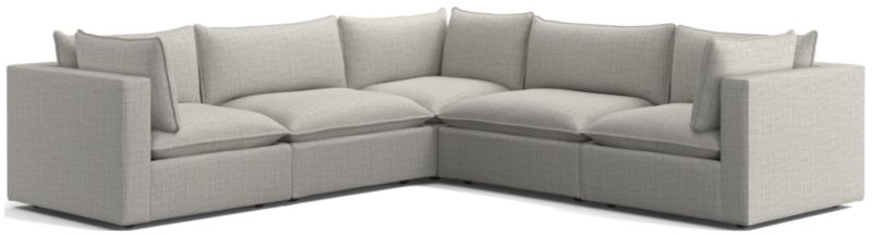 Lotus Deep Modular 5-Piece Sectional Sofa - image 0 of 7