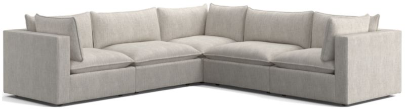 Lotus Deep Modular 5-Piece Sectional Sofa - image 0 of 7