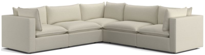 Lotus Deep Modular 5-Piece Sectional Sofa - image 0 of 7