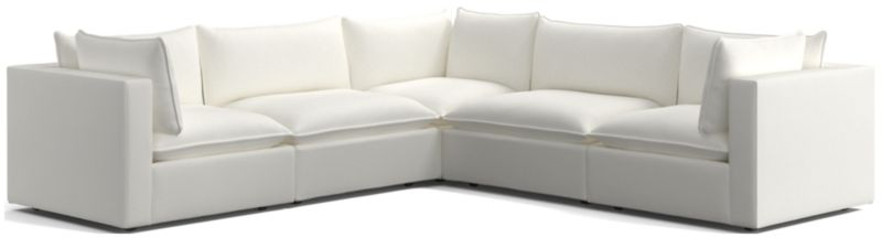 Lotus Deep Modular 5-Piece Sectional Sofa - image 0 of 7