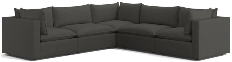 Lotus Deep Modular 5-Piece Sectional Sofa - image 0 of 7