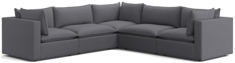 Lotus Deep Modular 5-Piece Sectional Sofa - image 0 of 10