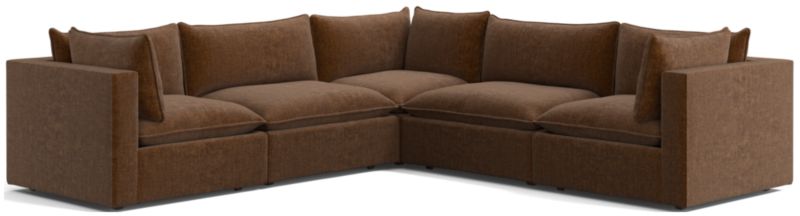 Lotus Deep Modular 5-Piece Sectional Sofa - image 0 of 7