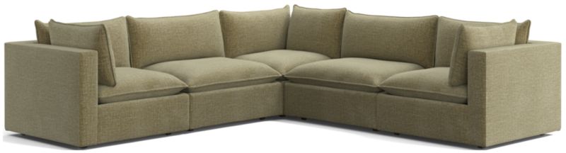 Lotus Deep Modular 5-Piece Sectional Sofa - image 0 of 7