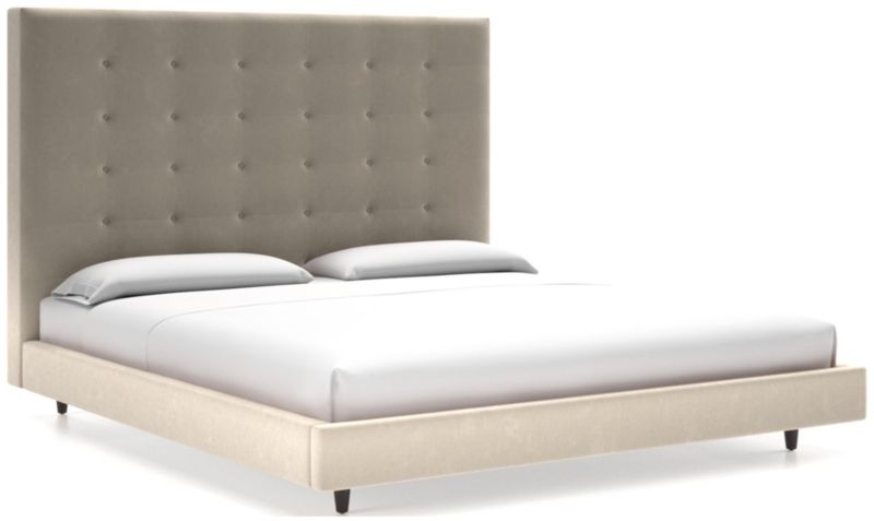 Tate California King Upholstered Bed 62" - image 0 of 5