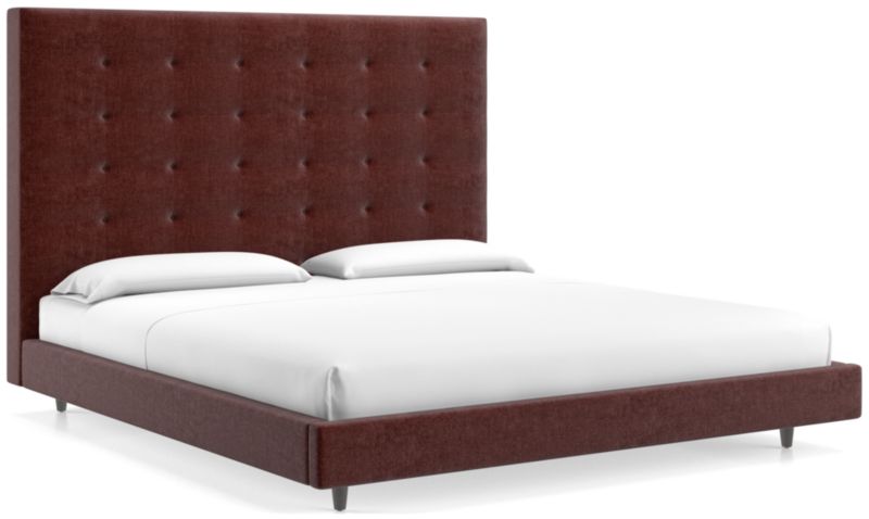 Tate California King Upholstered Bed 62" - image 0 of 5