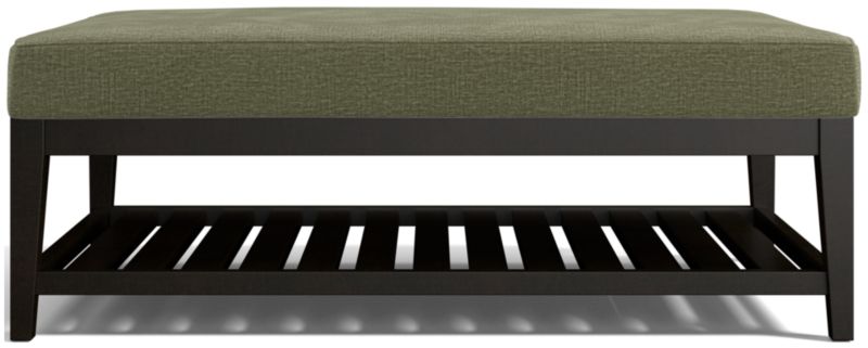 Nash Rectangular Ottoman with Slats - image 0 of 6