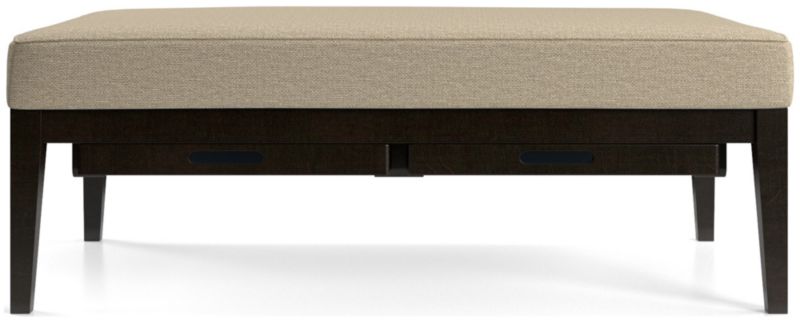 Nash Rectangular Ottoman with Tray - image 0 of 9