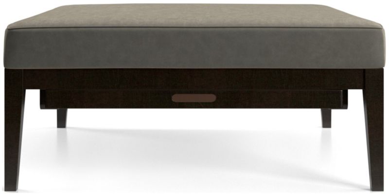 Nash Square Ottoman with Tray - image 0 of 9