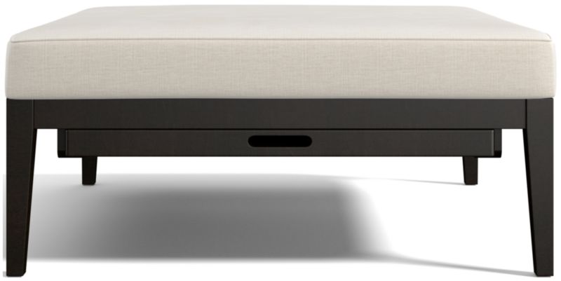 Nash Square Ottoman with Tray - image 0 of 9