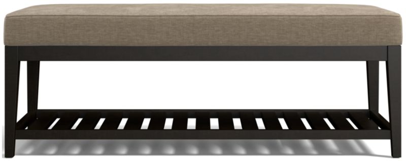 Nash Small Bench with Slats - image 0 of 6