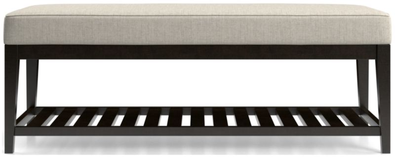 Nash Small Bench with Slats - image 0 of 6