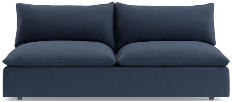 Lotus Modular Armless Loveseat - image 0 of 3