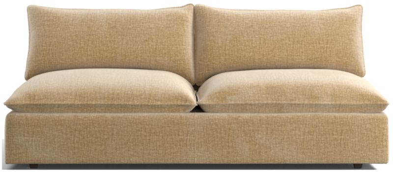 Lotus Modular Armless Loveseat - image 0 of 3