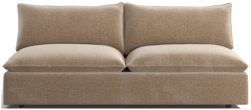 Lotus Modular Armless Loveseat - image 0 of 3