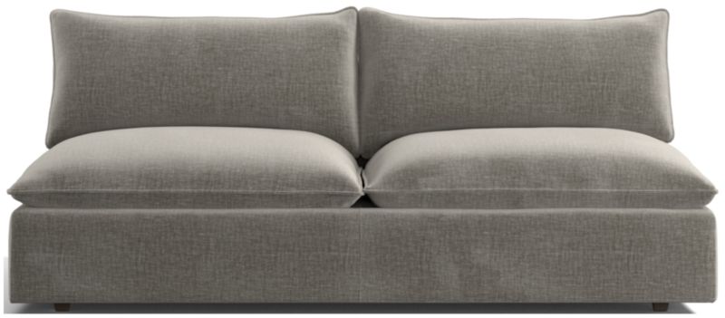 Lotus Modular Armless Loveseat - image 0 of 3