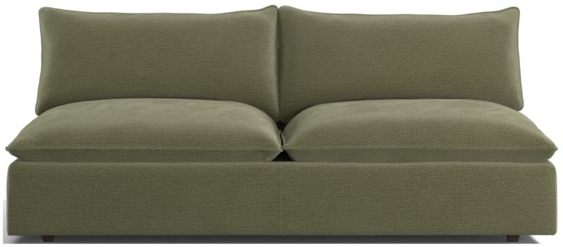 Lotus Modular Armless Loveseat - image 0 of 3